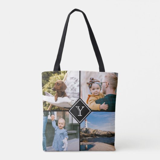 FotoCollage, Anfangsbuchstaben Tasche (Rückseite)