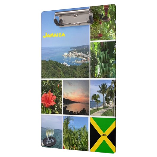FotoCollage aus Jamaika Klemmbrett (Links)