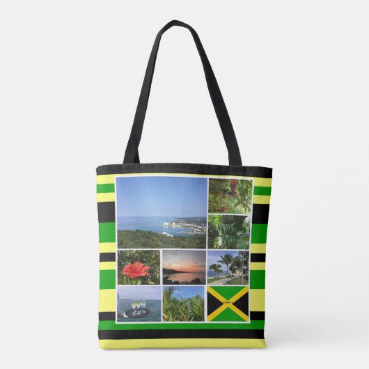 FotoCollage aus Jamaika Tasche (Rückseite)