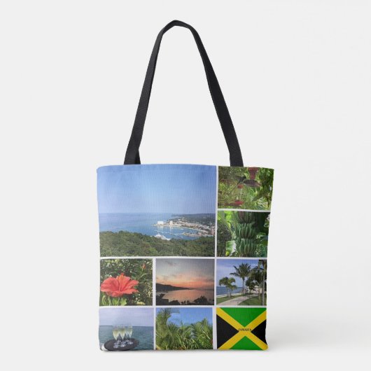 FotoCollage aus Jamaika Tasche (Rückseite)