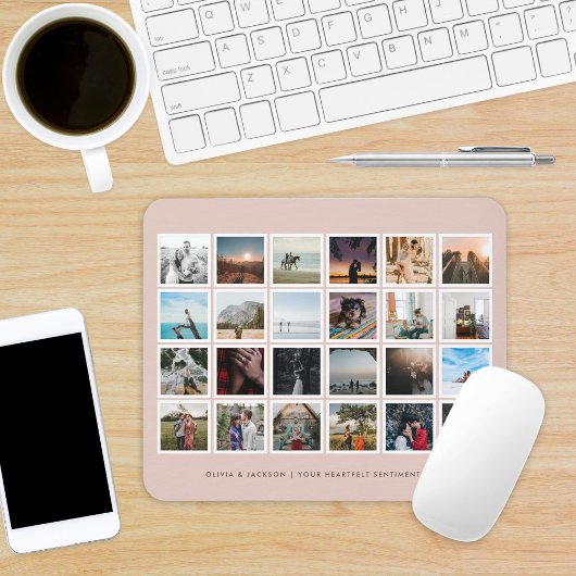 FotoCollage Benutzerdefinierter Farbdruck Mousepad