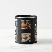 Fotocollage Bester Vater je Tasse (Zentrum)