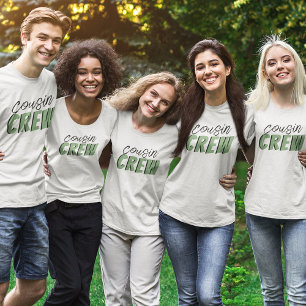Fotocollage Cousin-Crew T-Shirt