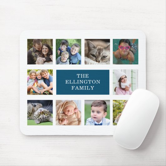 FotoCollage Custom Mouse Pad Mousepad (Mit Mouse)