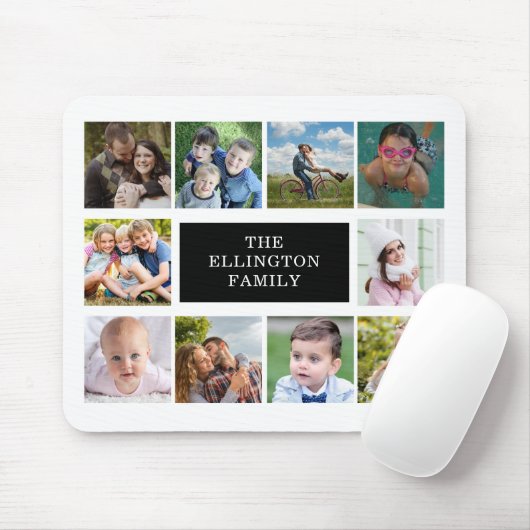 FotoCollage Custom Mousepad (Mit Mouse)