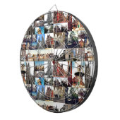 Fotocollage Delft 6 Dartscheibe (Vorderseite rechts)