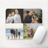 FotoCollage der 4 Produktfamilie nach Maß Mousepad (Mit Mouse)