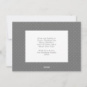 FotoCollage der aktuellen Liebe Feiertagskarte (Rückseite)