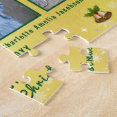 FotoCollage der Familie 6 Bilder Golden Personalis Puzzle (Seite)
