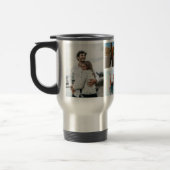 FotoCollage der Familie mit 6 Fotos und benutzerde Reisebecher (Links)