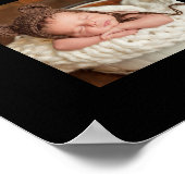 FotoCollage der Familie - Wählen Sie Ihre Farbe Poster (Ecke)