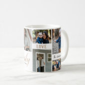 FotoCollage der Goldenen Kalligraphie Kaffeetasse (VorderseiteRechts)