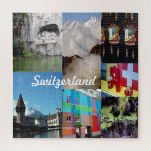 FotoCollage der Schweiz Puzzle