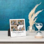 FotoCollage ein Jahr zum Gedenken an 2020 Fotoplatte (InSitu)