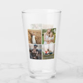 FotoCollage Einfach Glas (Rückseite)