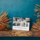 FotoCollage Einfach modern Fotoplatte (Seite)