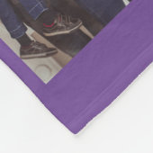 FotoCollage Einzigartige Personalisierte DIY-Benut Fleecedecke (Ecke)