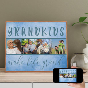 Fotocollage - Enkelkinder machen das Leben großart Poster