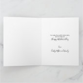 Fotocollage farbenfrohe florale bearbeitbare Karte (Innenseite)