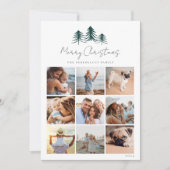 FotoCollage Feiertagskarte (Vorderseite)