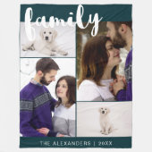 FotoCollage Fleecedecke (Vorderseite)