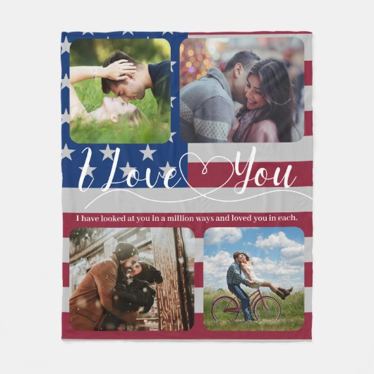 FotoCollage Fleecedecke (Vorderseite)