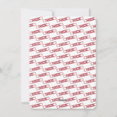 FotoCollage | Funny Thumbs Up Weihnachten (Rückseite)