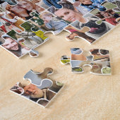 FotoCollage für die Familie 24 Pic Jigsaw Form Puzzle (Seite)