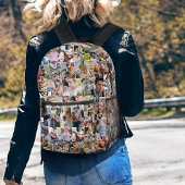 Fotocollage für die ganze Familie, 24-polige Puzzl Bedruckter Rucksack