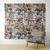 Fotocollage für die ganze Familie, 24-polige Puzzl Wandteppich (Beispiel (Horizontal))