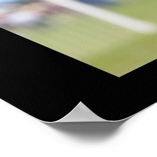 Fotocollage für Fußballteam Poster (Ecke)