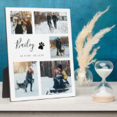 Fotocollage für Haustiere Drucke auf unserem Herze Fotoplatte (Seite)