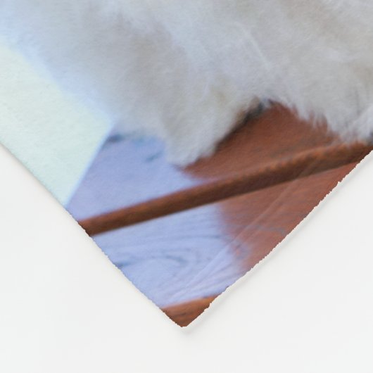 Fotocollage für Hunde Fleecedecke (Ecke)