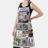 Fotocollage für jede Textfamilie Opa Blau & Grau Schürze (InSitu)