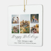 FotoCollage für Minimalistische Skriptfamilie Keramikornament (Links)