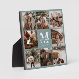 FotoCollage für moderne, benutzerdefinierte Famili Fotoplatte