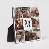 FotoCollage für moderne, benutzerdefinierte Famili Fotoplatte (Vorderseite)