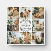 FotoCollage für moderne, benutzerdefinierte Famili Fotoplatte (Vorderseite)