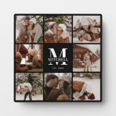 FotoCollage für moderne, benutzerdefinierte Famili Fotoplatte (Vorderseite)