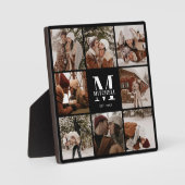 FotoCollage für moderne, benutzerdefinierte Famili Fotoplatte (Vorderseite)