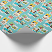 FotoCollage Geschenkpapier (Ecke)