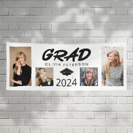 Fotocollage Graduate GRAD Klasse 2024 Banner