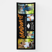 Fotocollage Graduate Grunge Class 2024 Banner (Vertikal)