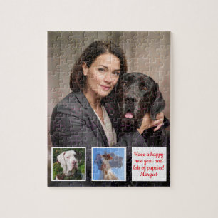 Fotocollage Great Dane Hundezucht Geschenk Puzzle