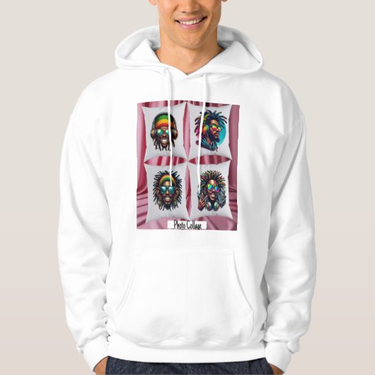 FotoCollage Hoodie (Vorderseite)