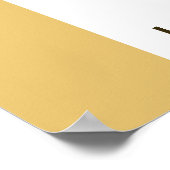 FotoCollage in Nummer 16 Neutral 16. Geburtstag Poster (Ecke)