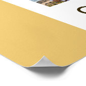 FotoCollage in Nummer 28 Neutral 28. Geburtstag Poster (Ecke)