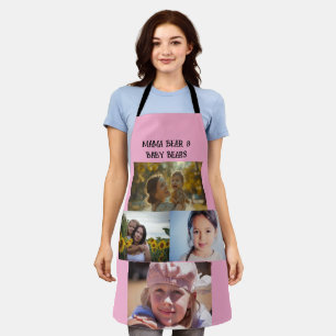 FOTOCOLLAGE INDIVIDUELLE KÜCHENSCHÜRZE FÜR MAMA SCHÜRZE