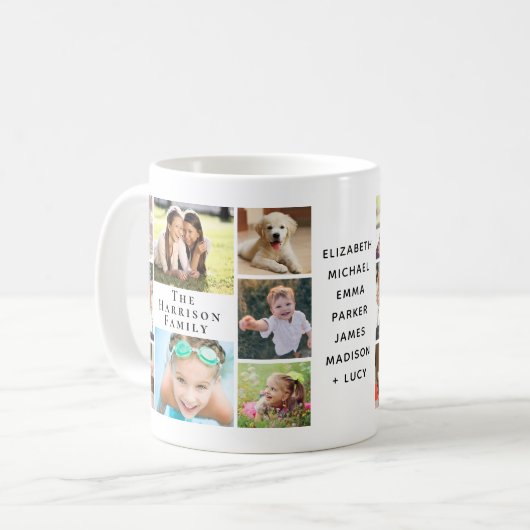 FotoCollage Kaffeetasse (Vorderseite Links)