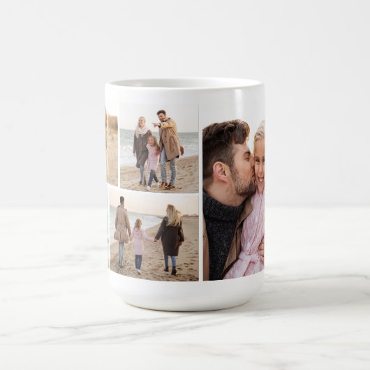 FotoCollage Kaffeetasse (Mittel)